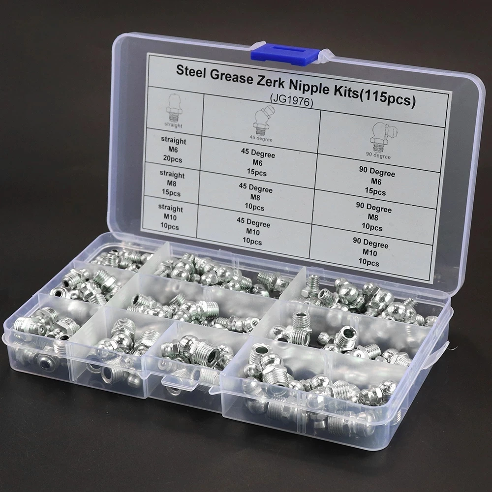 Набор штук в ассортименте кондитерских соединений для сосков M6 M8 M10 90 градусов 45