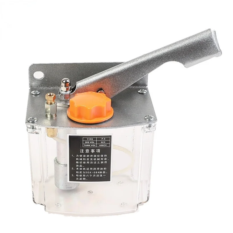 

Manual lubricating oil pump HP-5 CNC lathe grinder milling machine hand pressure hand crank left and right oil pump lubricator