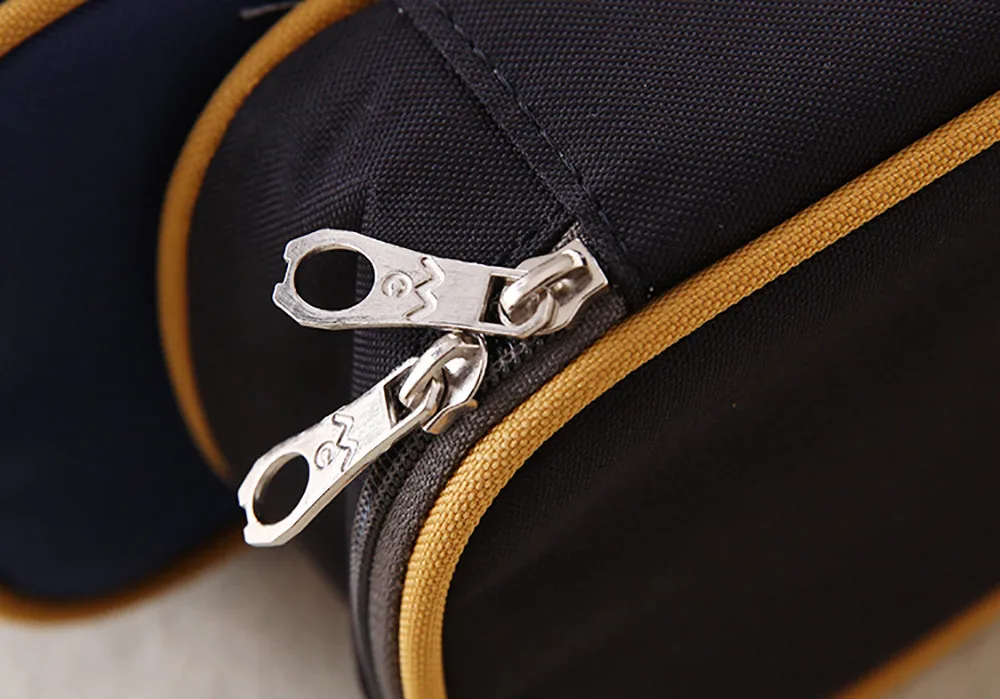 20# Trousse Scolaire большая емкость многофункциональная холщовая пенал сумка-Органайзер для хранения пенал Trousse Scolaire Stylo