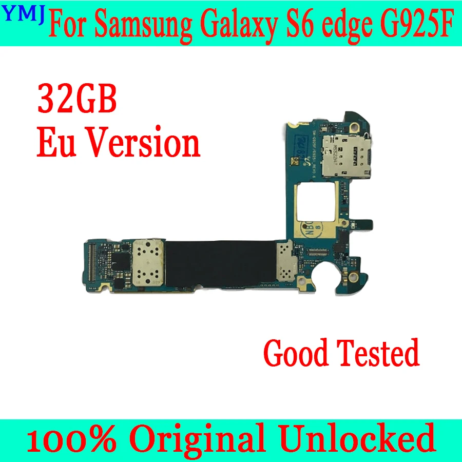 Материнская плата с системой OS для Samsung Galaxy S6 edge G925F оригинальная