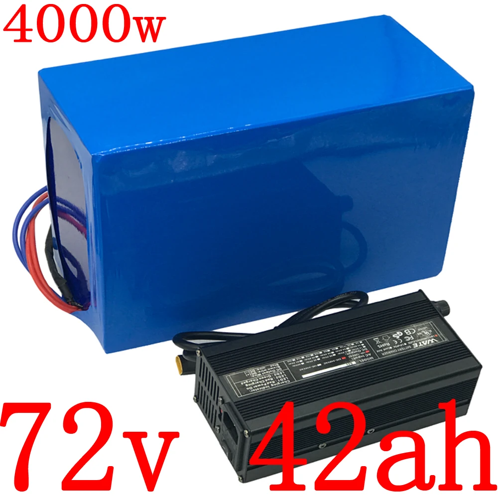 72V фара для электровелосипеда в Батарея Упаковка 4000W 3000W 2000W электрический скутер