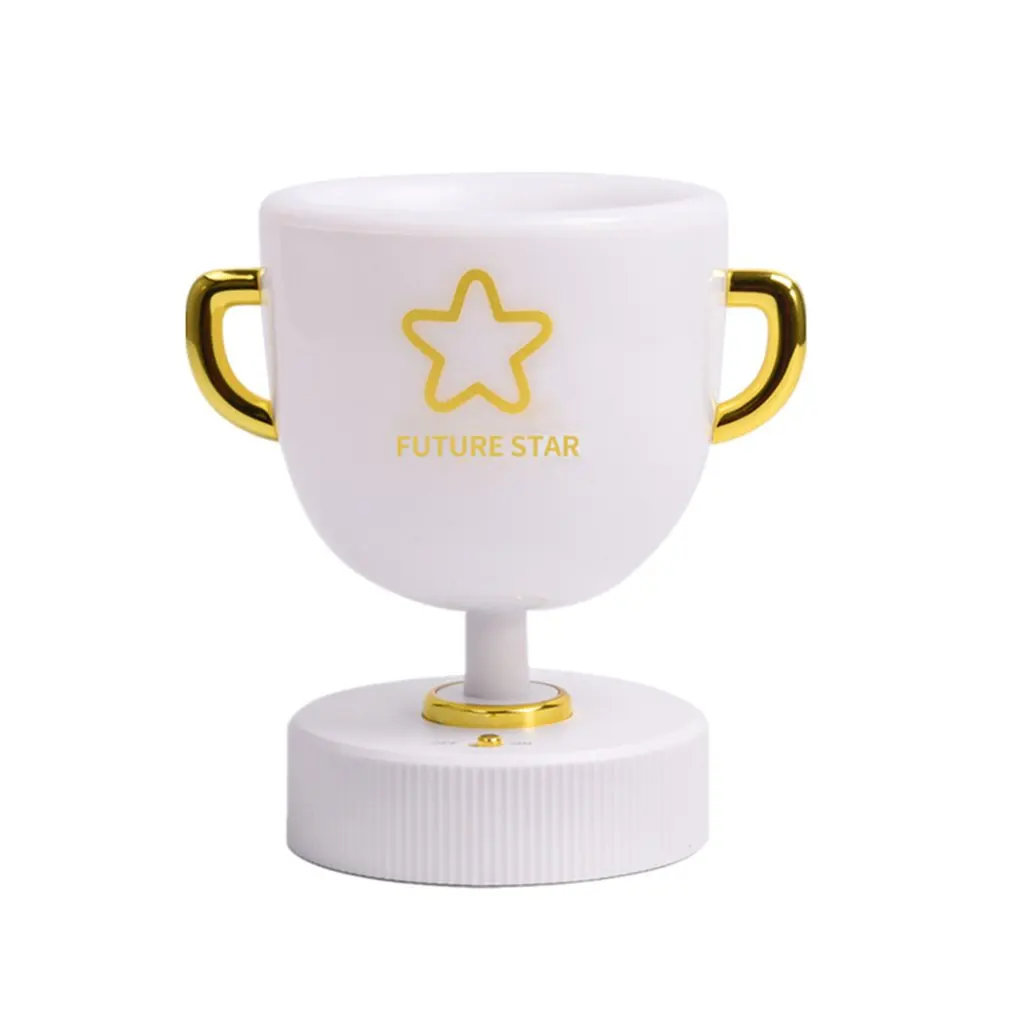 

Desktop Trophy Pen Holder Desk Lamp Student USB Charging Colorful Timing Storage Lamp Bedroom Bedside Night Light