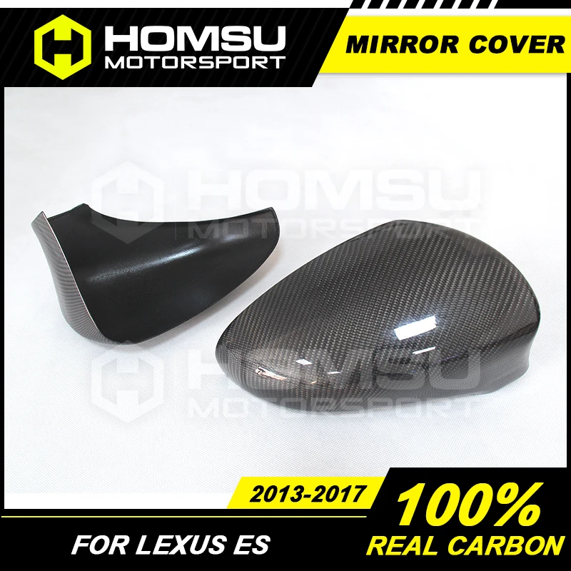 Крышка для зеркала из углеродного волокна Le-xus ES зеркало заднего вида 2013-2017 замена
