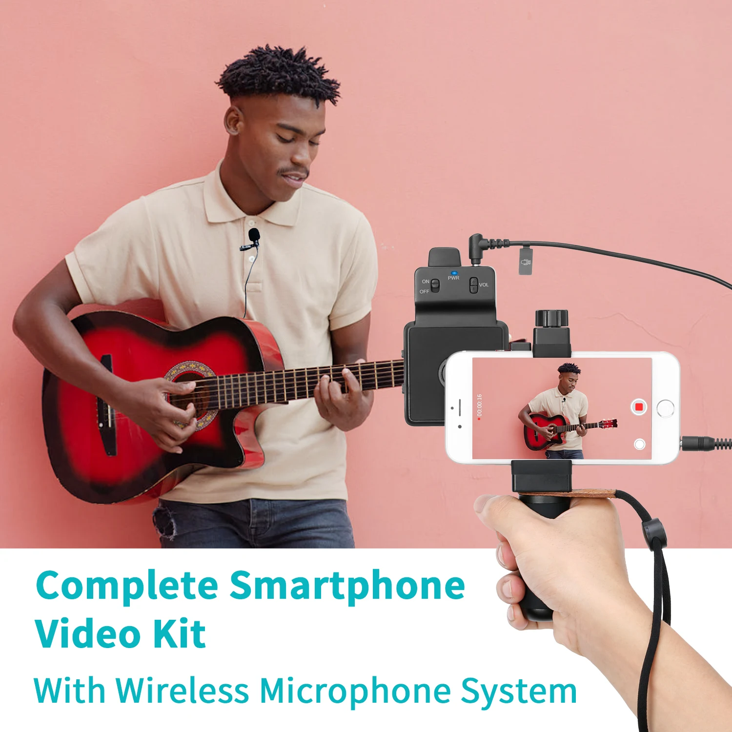 Sevenoak SmartCine W1/W2 полный комплект видео для смартфона с беспроводной микрофонной