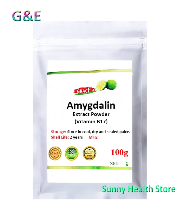 Экстракт семян Горького абрикоса 20:1 порошок амигдалин B17 бесплатная
