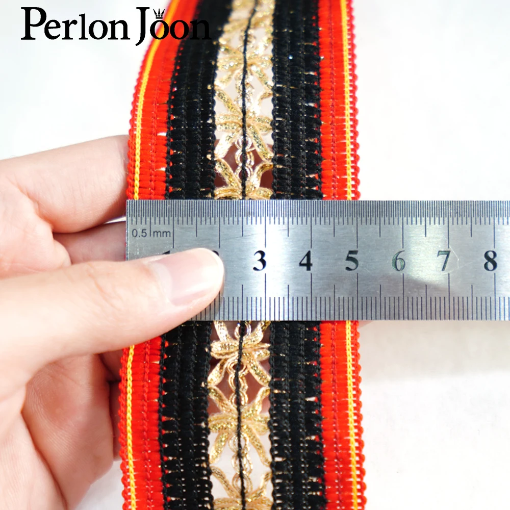 10 ярдов/партия декоративные тканые ленты для одежды 5 см | Дом и сад