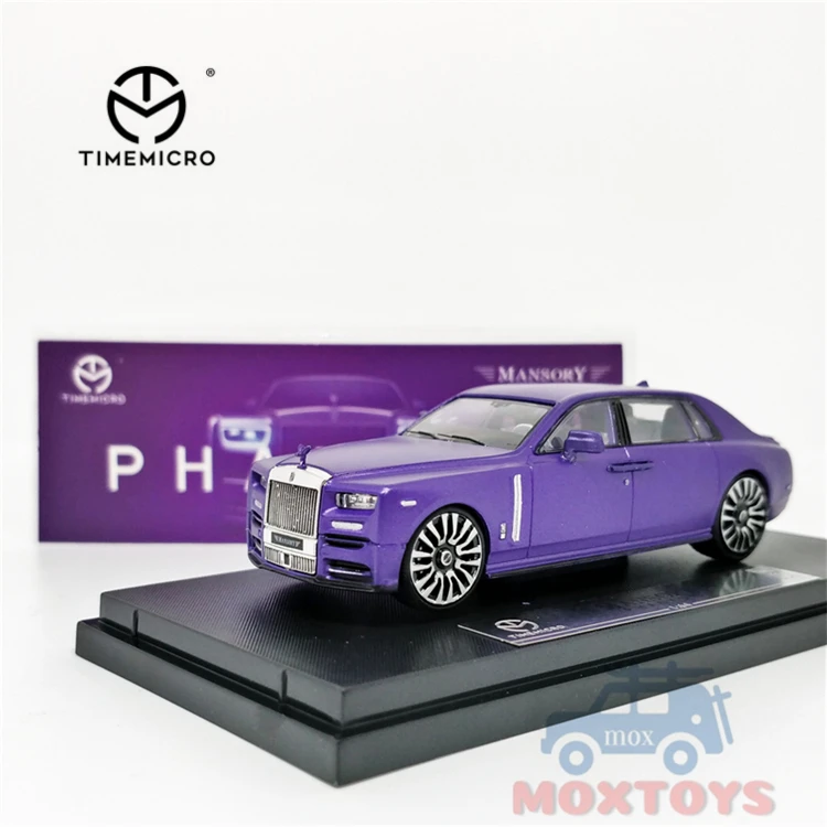 

Литой автомобиль TimeMicro 1:64 Rolls Royce Mansory Phantom purple 8