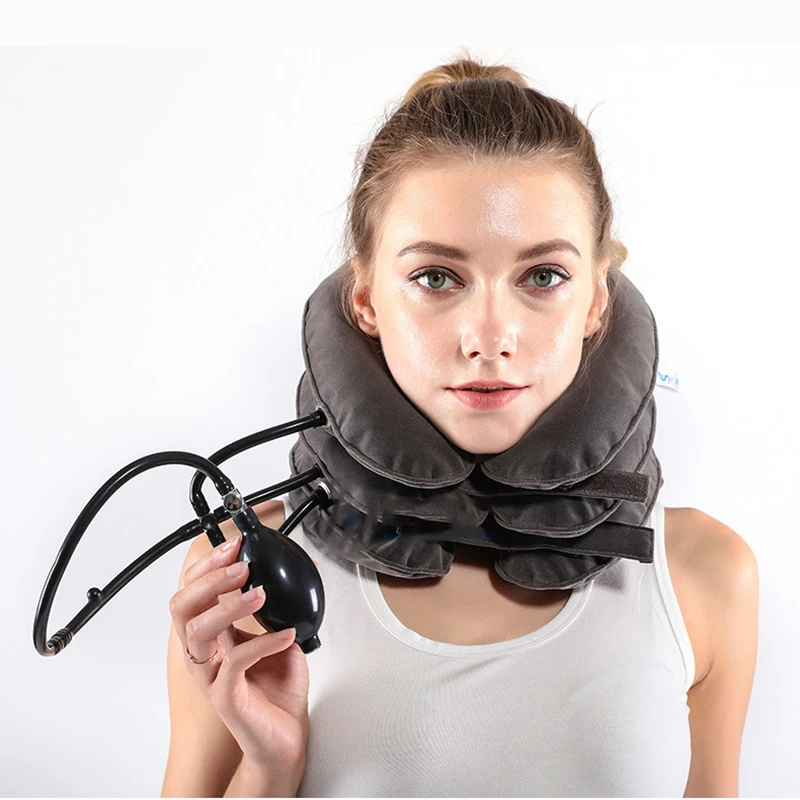 Медицинский массаж шейного позвонка U подушка для шеи протектор расслабление