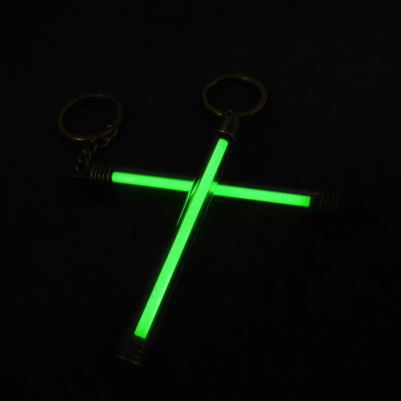 

25 Years Automatic Light Tritium Gas Tube Emergency Lights Tritium Gas Glow EDC Keychain Tube Waterproof Festival Gift 5*80mm