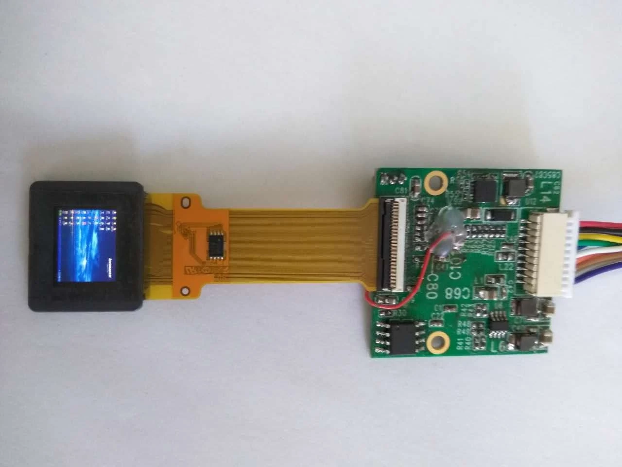 Полноцветный OLED-дисплей 0 5 дюймов AV/vga вход сигнала Монокуляр FPV видео очки