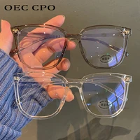 oec cpo ultralight square glasses frames women men vintage pc frame clear lens sunglasses female fashion optical computer glasse