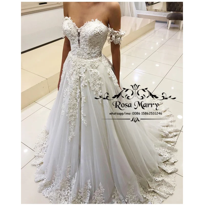 

Modest Plus Size Vintage Lace Wedding Dresses 2020 A Line Off Shoulder Country Boho Greek Style Vestido De Novia Bridal Gowns