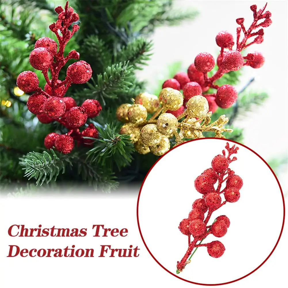 3 шт./компл. Рождество декорирование деревьев фрукты Рождественский венок
