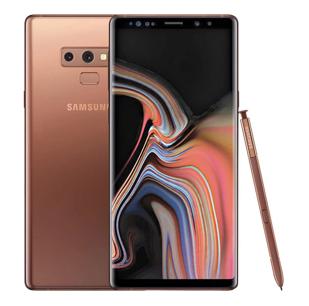 Metallic Copper Samsung Galaxy Note9 Note 9 N960FD разблокированный LTE мобильный телефон Exynos 9810, четыре ядра, две sim-карты 6,4 дюйма, 12 МП ram, 6 ГБ rom, 128 ГБ NFC - Цвет: Metallic Copper