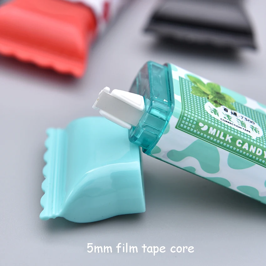 Привлекательного леденцового Форма Корректирующая лента студентов корректор