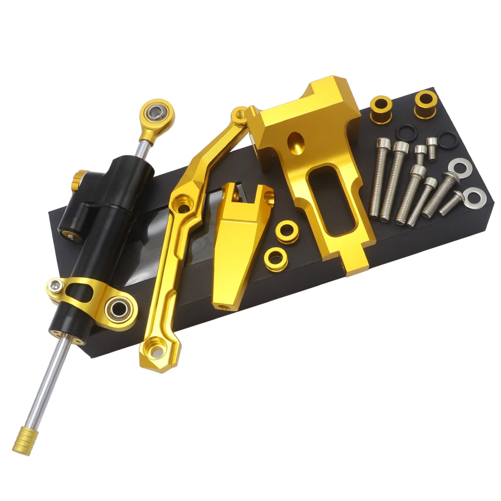 Алюминиевый Регулируемый стабилизатор рулевого демпфера для мотоцикла Yamaha MT-09 MT