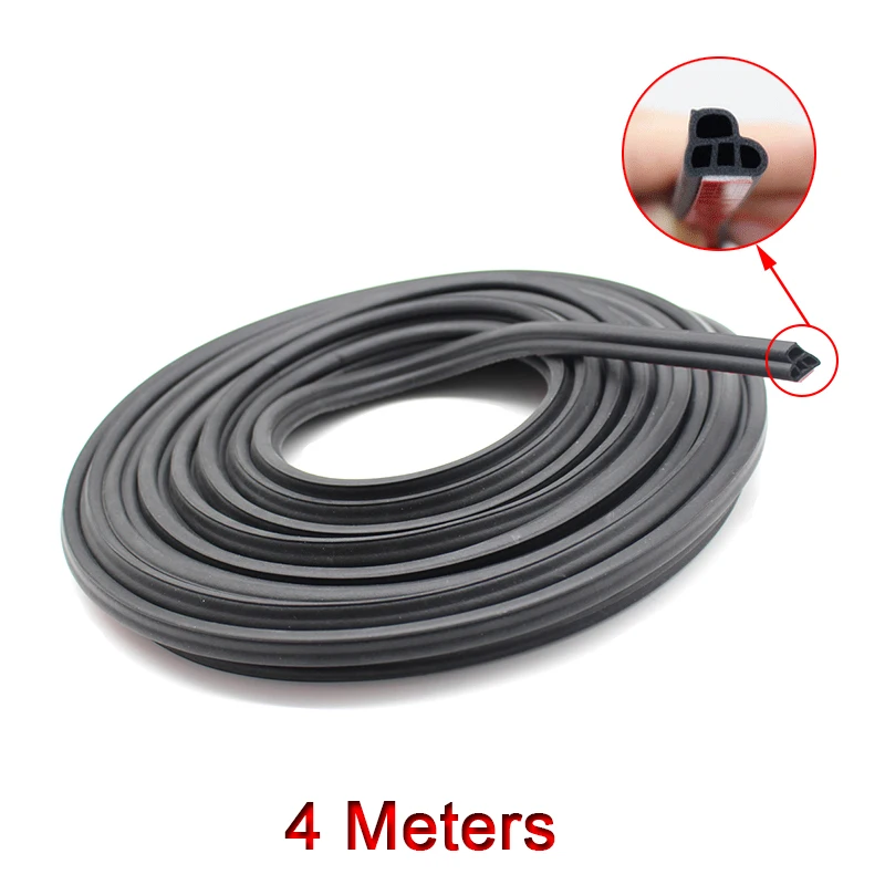 

Автомобильная дверь резиновые уплотнительные полоски Авто двухслойные герметичные наклейки дверь багажник звук изоляционный уплотнитель автомобильные аксессуары