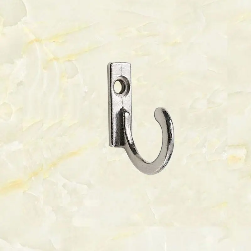 

10Pcs Storage Rack Wall Hooks for Home Coats Hat Clothes Hanger Towel Keys Wall Mounted Hooks