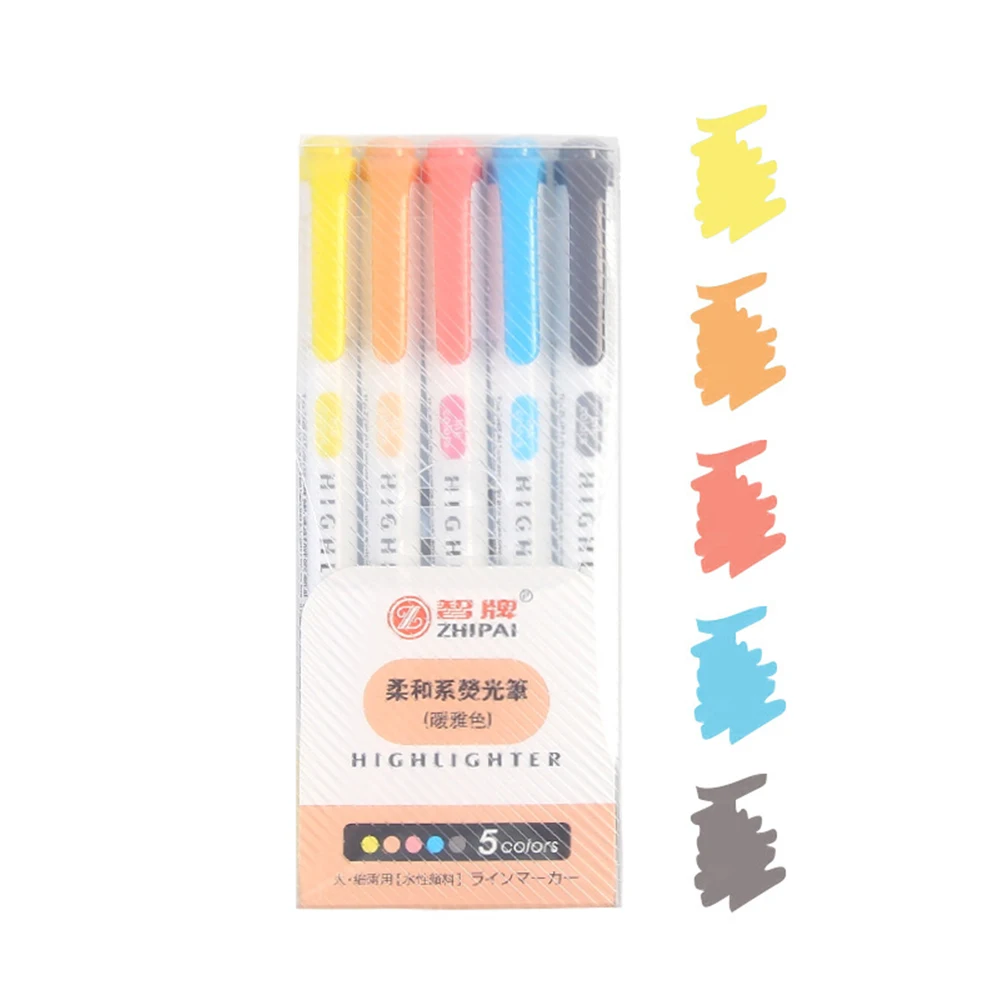 Флуоресцентные двусторонние маркеры 25 цветов|Маркеры| |