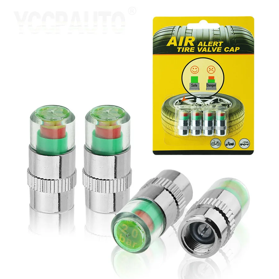 4 шт. 2 0/2 2/2 Бар 30/32 PSI монитор давления в шинах датчик колпачка сенсорный индикатор