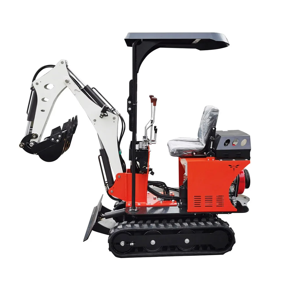 Mini Excavator 800kg China Wholesale New Design Digger Bagger with Optional Accessories
