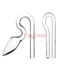 1 компл., мини-стеклянная Лилия, крутящаяся вуаль, отток и приток, 13 мм для 1216 мм (12 дюйма) трубы, 17 мм для 1622 мм (34 дюйма) трубки, входной выход трубки