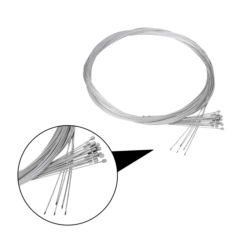 

10/20pcs Bicycle Brake Line Galvanized Steel Wire Bike Cycling Accessories 1.8M Road Bike Bicycle Brake Inner Wire Cable Line