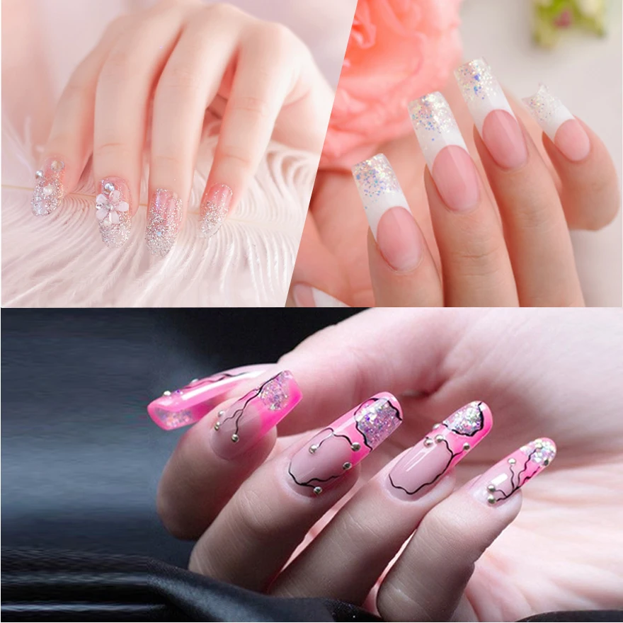 Гель-лак для ногтей полигель наращивание УФ-гель Цвет s формы гель лак Френч