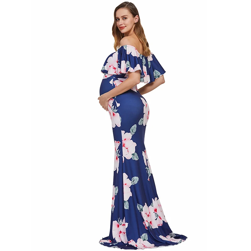 Макси-реквизит для фотосъемки платья беременных безплечевая Одежда детский душ