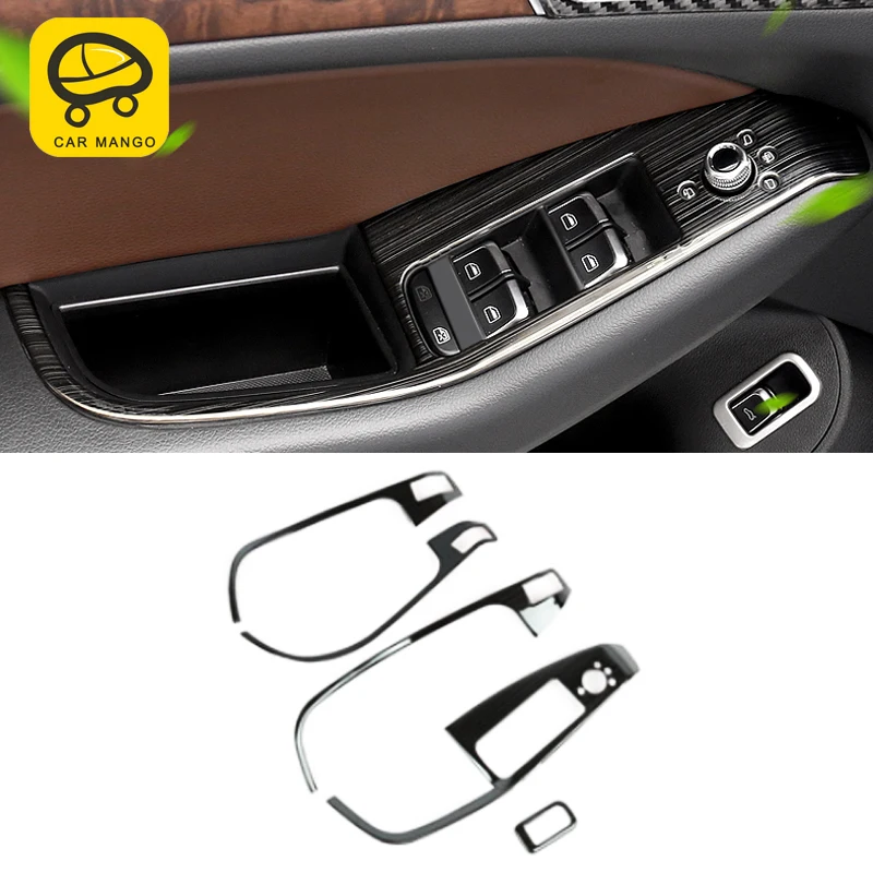 CarManGo для Audi Q5 B8 B9 2012 2017 Автомобильная дверь фоторамка наклейка аксессуары