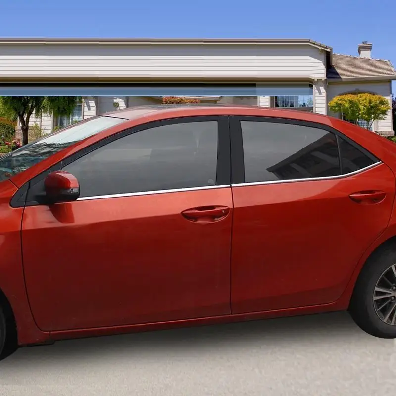 Декоративный хромовый Автомобильный авто-наковальний оконный внешний