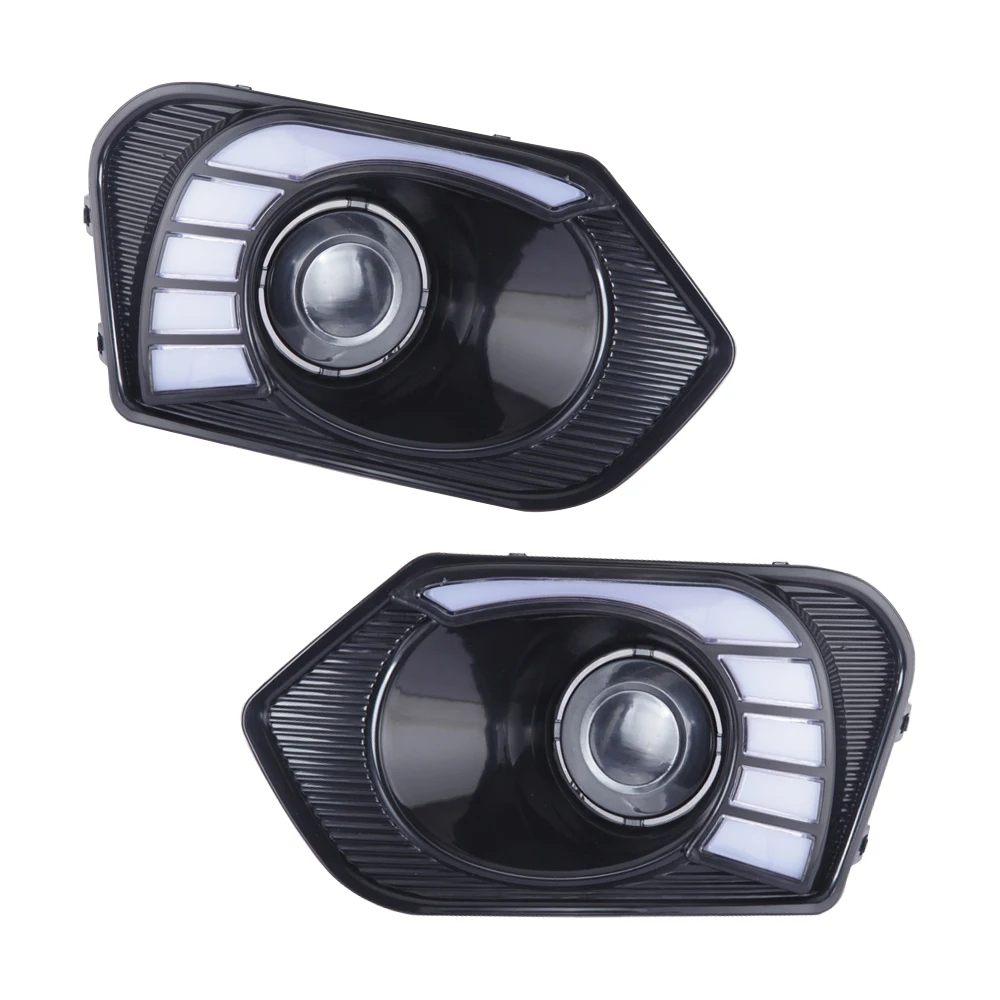 Автомобильная мигающая автомобильная лампа DRL из АБС пластика 2 шт. 12 В