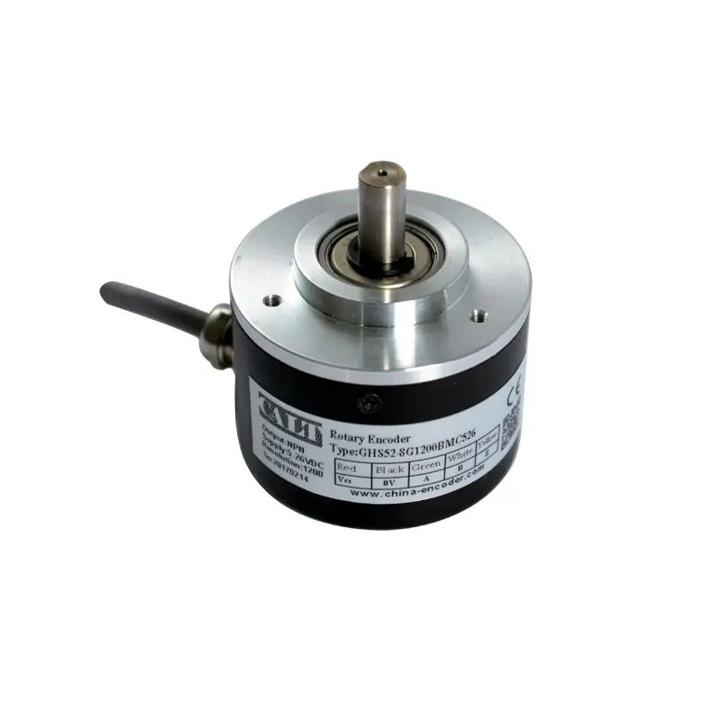 CALT High Resolution GHS52 8mm Shaft NPN Push-pull 5V Line Driver Incremental Quadrature Optical Encoder