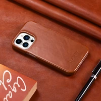 genuine leather case for iphone 13 12 pro max mini 11 x xr xs max 7 8 se 2020 business luxury real cowhide flip cover phone case