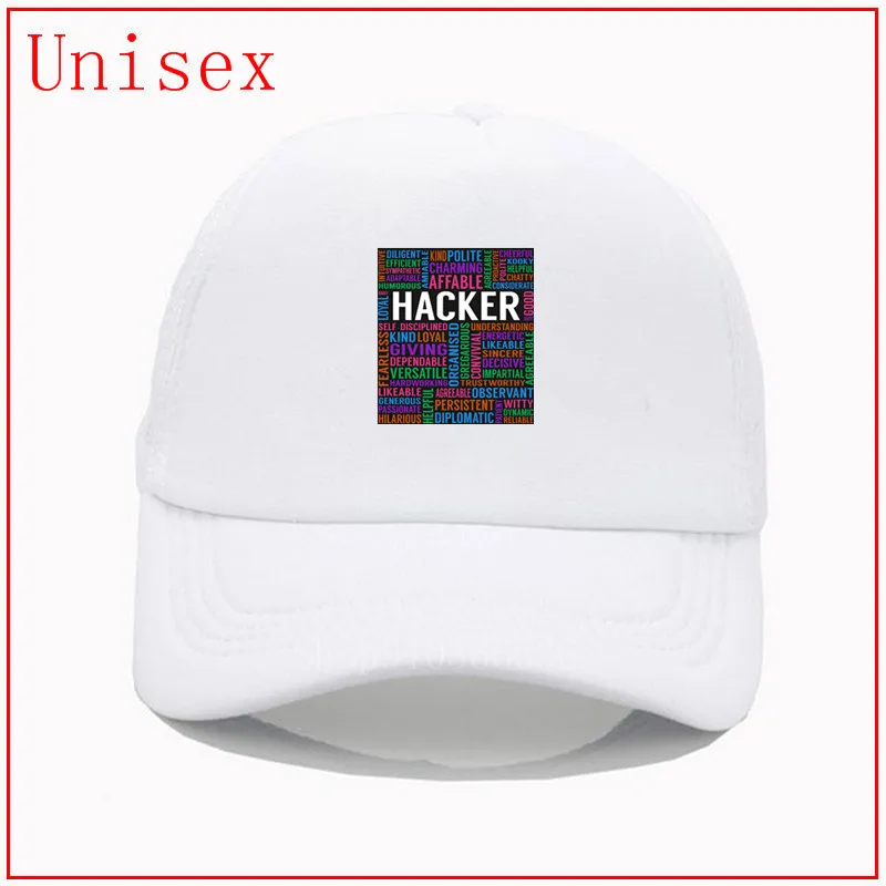 Hacker Job dad hats for men baseball cap casquettes de man hat girls with plastic | Аксессуары для одежды