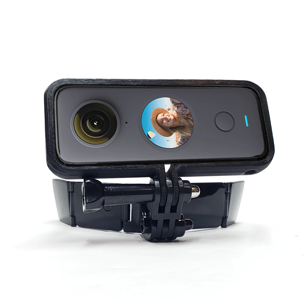 TUYU Motorcycle Bicycle Helmet Chin Strap Mount Insta 360 One X2 horizontal screen shooting for one R GoPro Camera Accessories |