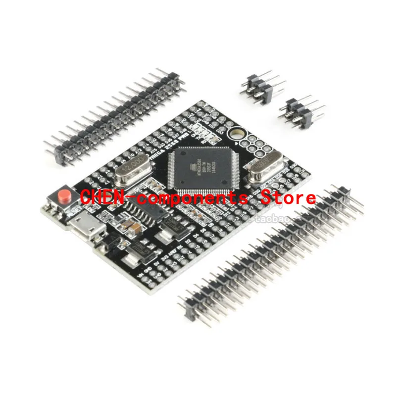 

Завеса Mega2560 PRO MINI 5 вольт постоянного тока (вставки) CH340G ATmega2560-16AU с мужской pinheaders совместимый для arduino Mega 2560