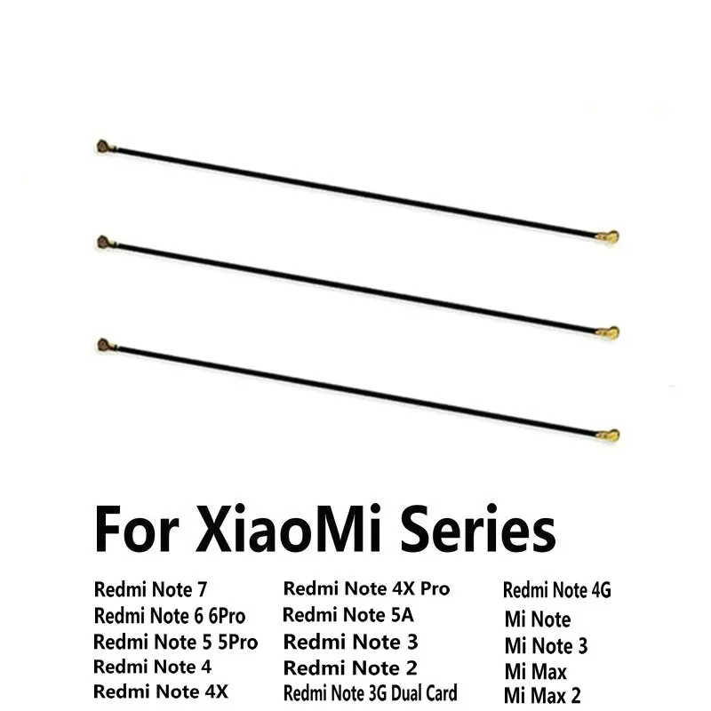 Новый коаксиальный разъем Wifi сигнальная антенна гибкий кабель для Xiaomi Redmi Note 7 6 5 5A