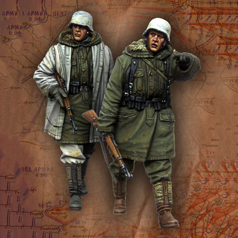 

Самособранная новая несобранная коллекция 1/35 старинная экипировка включает 2 стойки из смолы