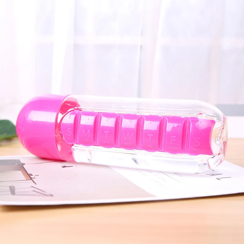 600 мл креативный спортивный походный пояс для кемпинга семь дней коробка