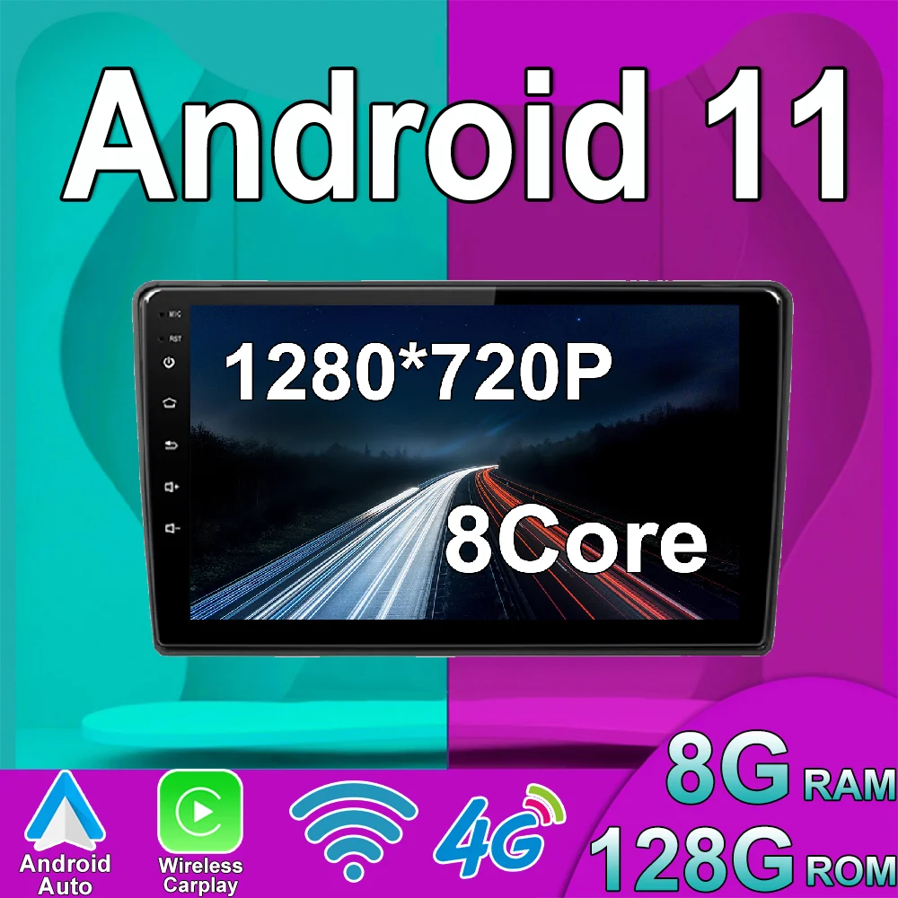 

Android 11 для Hyundai Elantra 2003 - 2006 автомобильная стереосистема Радио Мультимедийный видеоплеер навигация GPS беспроводной Carplay DSP IPS