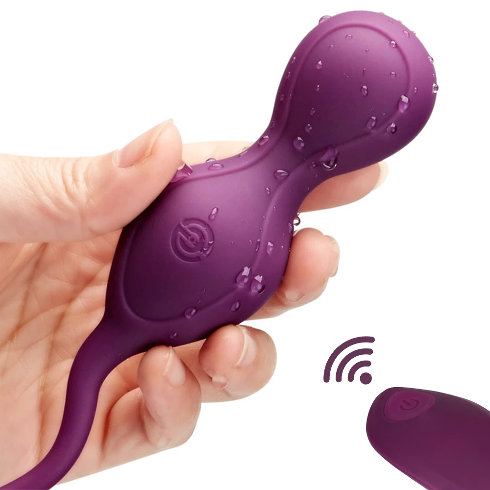 Пульт дистанционного управления Яйцо вибратор Бен-ва шар Кегель вагинальный