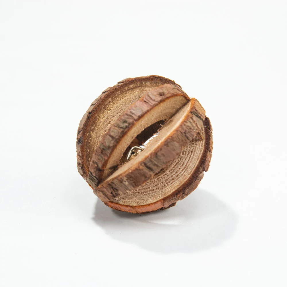 Деревянные игрушки для домашних животных хомяк сосновые гантели Одноколесный