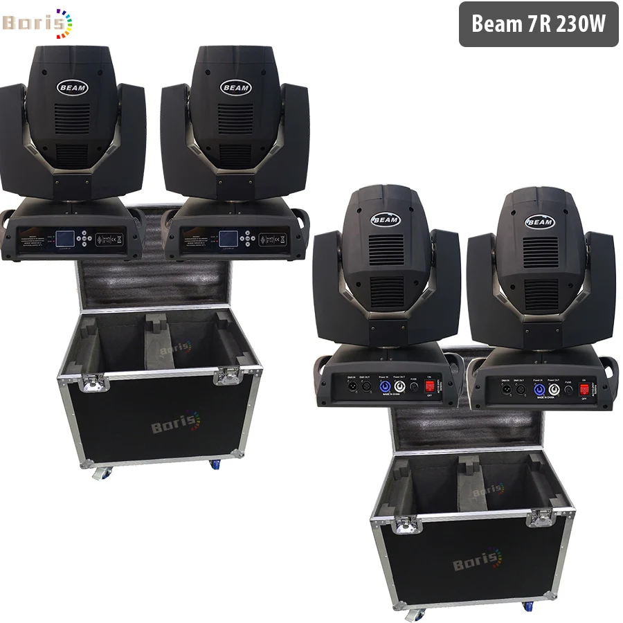 Без налога F светильник чехол 4x луч 230 7r Moving головной sharpy Вт Лира сценический DMX 16