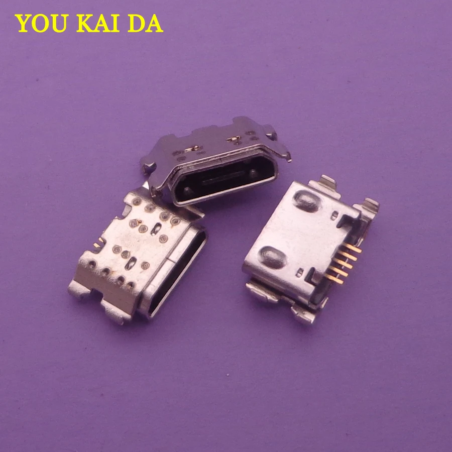 Разъем Micro usb 100 шт. разъем для зарядки док-станция запасные части Asus Zenfone Max Pro M1 ZB601KL