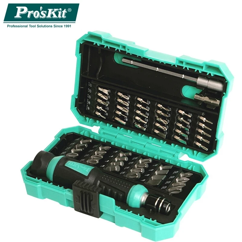 

Набор отверток Pro'sKit 57 в 1 для разборки компьютера