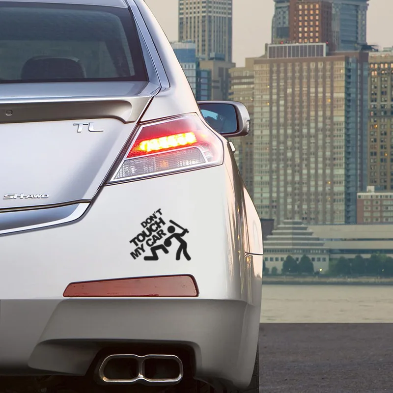 KUNFINE наклейка для стайлинга автомобиля не прикасайтесь к моему автомобилю