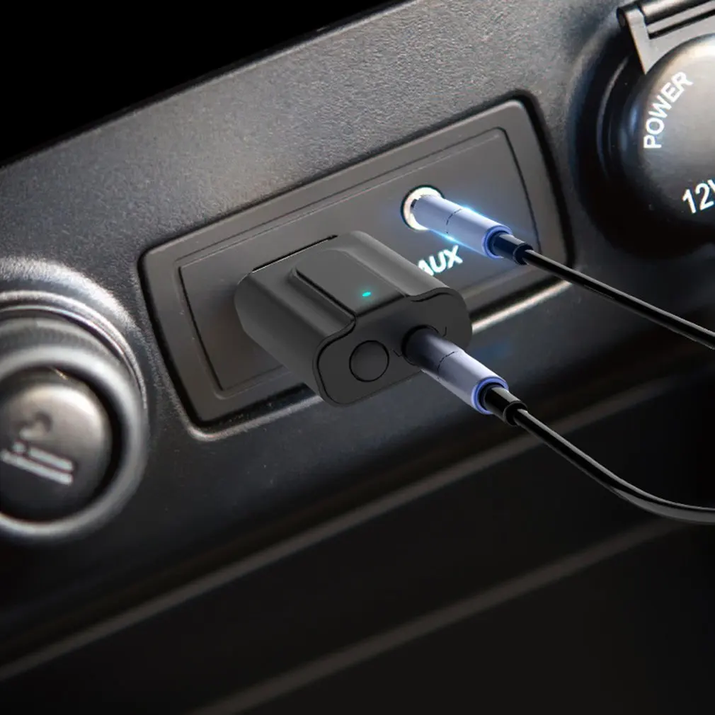 Bluetooth 5 0 ТВ трансмиттер ресивер 2 в 1 3 мм AUX Hi Fi стерео аудио USB беспроводной мини