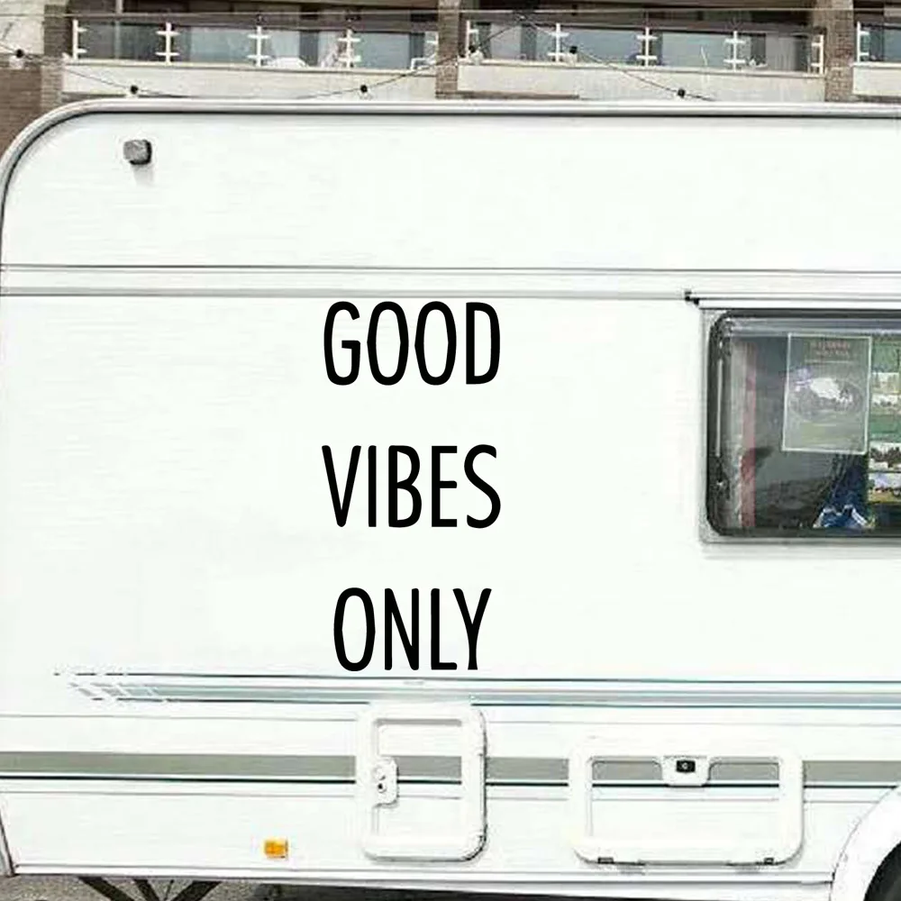 

Beauty Good Vibes Car Sticker Funny Colorful Car Stickers Auto Automobile Decals