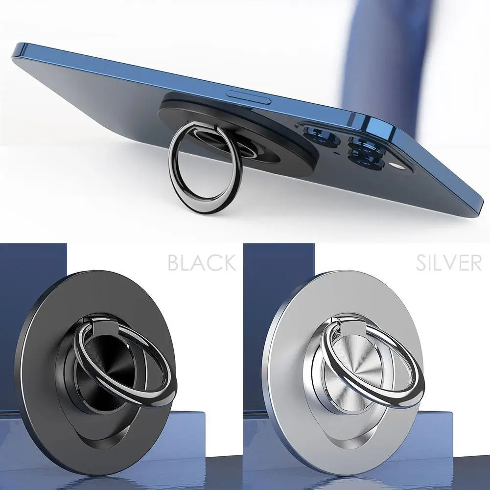 

Magnetic Base Bracket For iPhone 12 Pro Max Mini Socket Ring Grip Phone Pad for magsafe Stand Airbag Without Holder Finger HOT